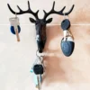Deer Head Self Adhesive Wall Door Hook Hanger